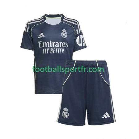 Tenue Real Madrid Enfant Exterieur 2025-2026 Maillot de Foot